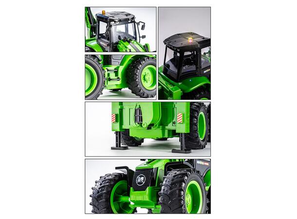 HuiNa Traktor m/Metallskuffe 1:14 1/14