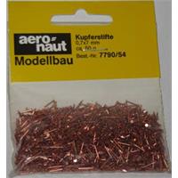 Kobberstift 0,7 x 7mm  50g Flathode