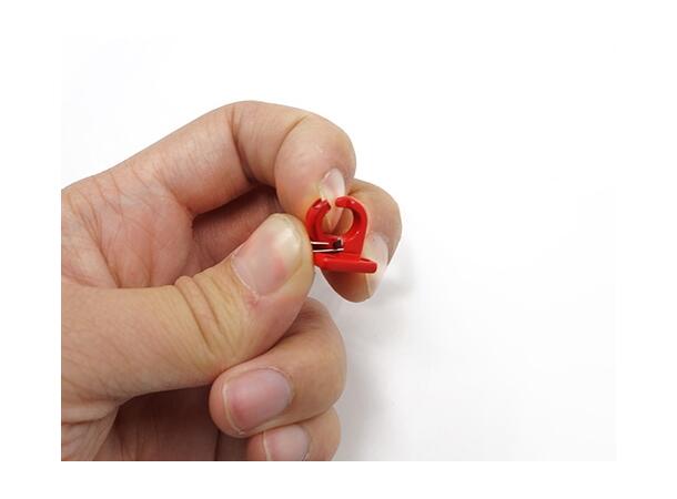 Lunette Ring Tow Hook Red Yeah Racing