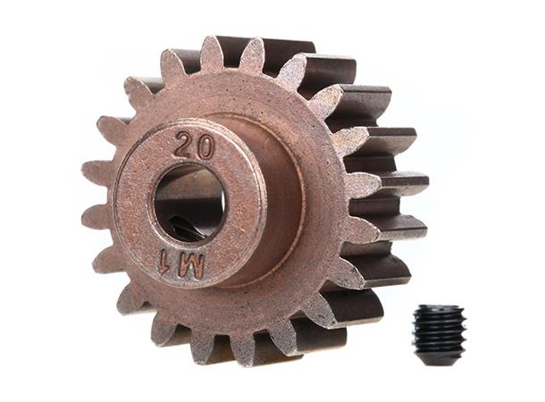Pinion drev 20T 1.0M Pitch for 5mm shaft