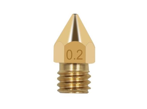 Radius MK8 Brass Nozzle 0,2 mm - 1 pcs