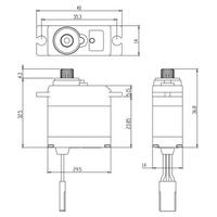 Savox servo SW-0250 Digital § 5kg  0,11s  Std.