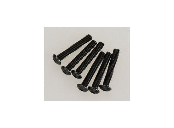Skrue unbrako 3x18mm knappehode 6 stk