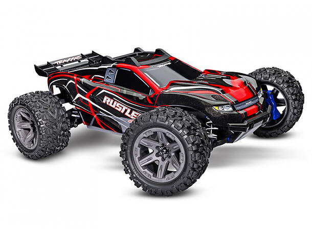 Traxxas Rustler 4x4 BL-2S VXL 1/10 RTR RØD