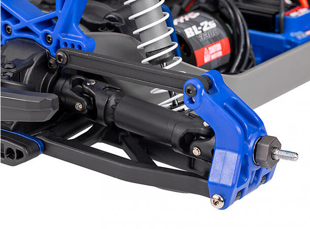 Traxxas Rustler 4x4 BL-2S VXL 1/10 RTR RØD 1/10 skala