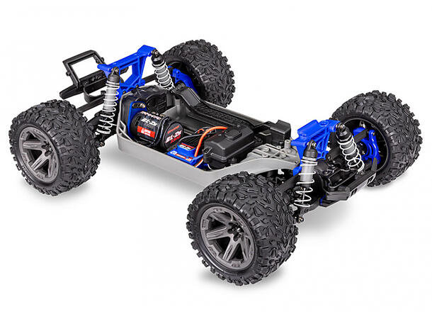 Traxxas Rustler 4x4 BL-2S VXL 1/10 RTR RØD 1/10 skala