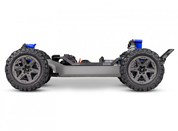 Traxxas Rustler 4x4 BL-2S VXL 1/10 RTR RØD 1/10 skala