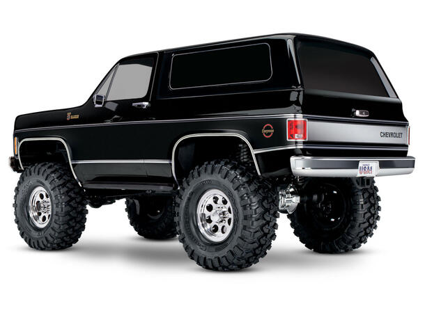 Traxxas TRX-4  Crawler Blazer 1979 Cliplessl 1/10 skala  Sort  RTR