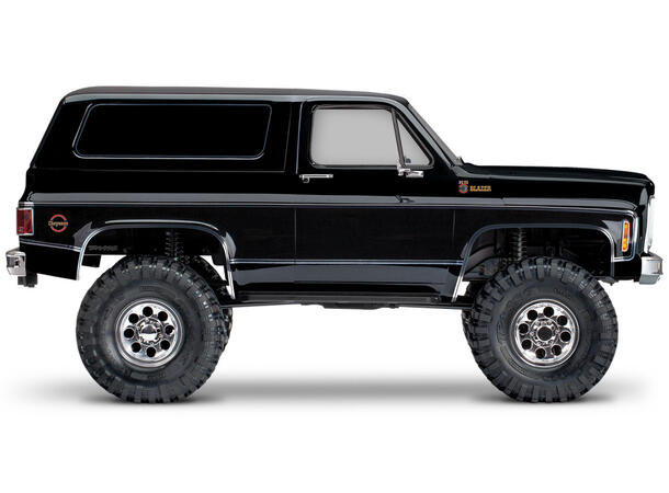 Traxxas TRX-4  Crawler Blazer 1979 Cliplessl 1/10 skala  Sort  RTR