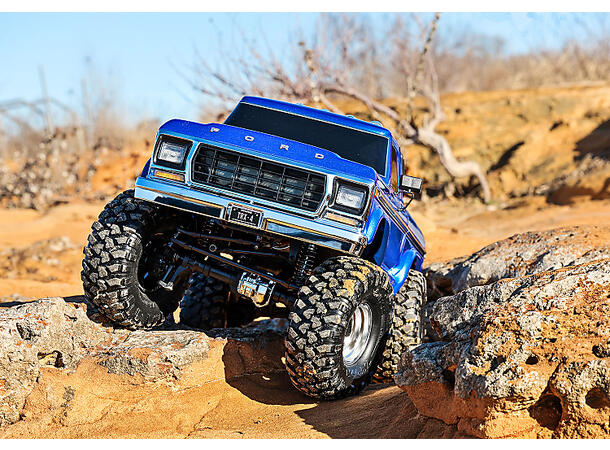 Traxxas TRX-4  Crawler F150 High Trail 1/10 skala  Blå RTR