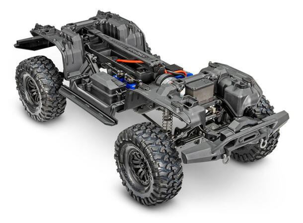 Traxxas TRX-4  Land Rover Clipless 1/10 skala  Rød  RTR
