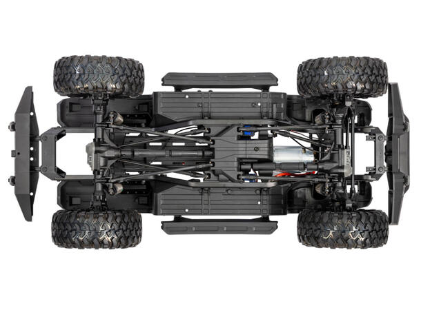 Traxxas TRX-4  Land Rover Clipless 1/10 skala  Rød  RTR