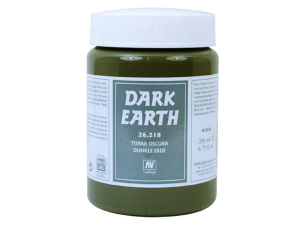 Vallejo Diorama FX Dark earth  200ml