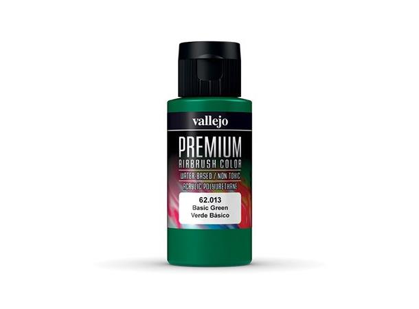 Vallejo Premium Akryl maling 60ml Basic Grønn for Airbrush