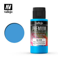 Vallejo Premium Akryl maling 60ml Blå fluor for Airbrush