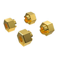 Wheel Hubs Hex 7mm Brass (4) TRX-4M 