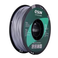 eSUN PLA+ 1.75mm 1kg - Silver Sølv 3D printer filament