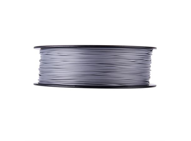 eSUN PLA+ 1.75mm 1kg - Silver Sølv 3D printer filament