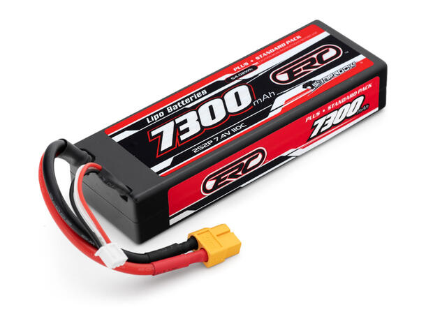 2s  7300mAh - 55C/110C Sunpadow LiPo m/XT60 kontakt    Sunpadow