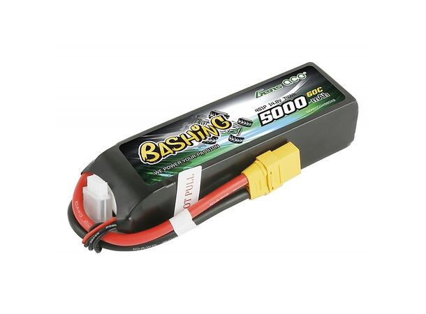 4s  5000mAh - 60C - Gens Ace XT90 XT90   Bashing Series