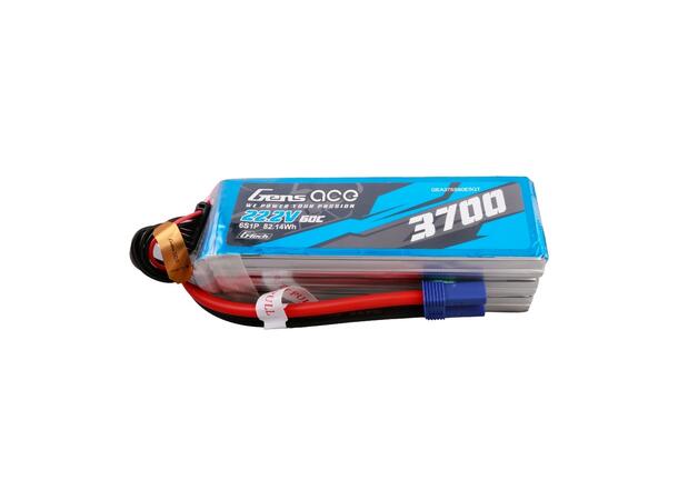 6s  3700mAh - 60C - Gens Ace G-Tech EC5