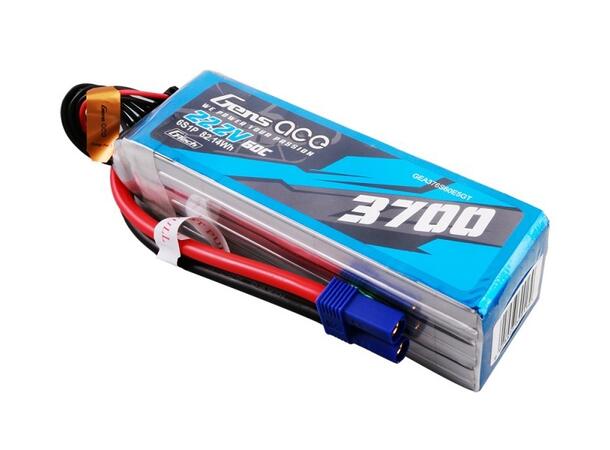 6s  3700mAh - 60C - Gens Ace G-Tech EC5