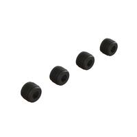 ARA330582 Hub Nut (Black) (4pcs) 