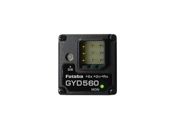 Futaba GYD560  gyro for driftebil 22,6 x 19,6 x 11mm / 5,6g