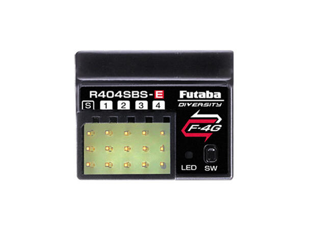 Futaba Rattradio T6PV-R404SBSE-F24P1DX m/R404SBS-E mottaker m/kort antenne