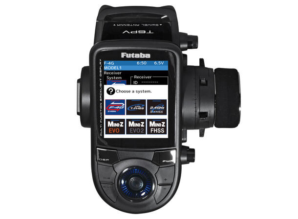 Futaba Rattradio T6PV-R404SBSE-F24P1DX m/R404SBS-E mottaker m/kort antenne
