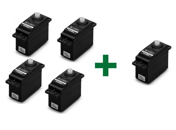 Futaba servo S-U301 5 for prisen av 4