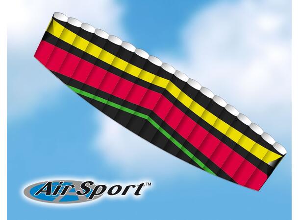 Günther Tornado Parafoil 200cm 2m  Styrbar fallskjerm drage
