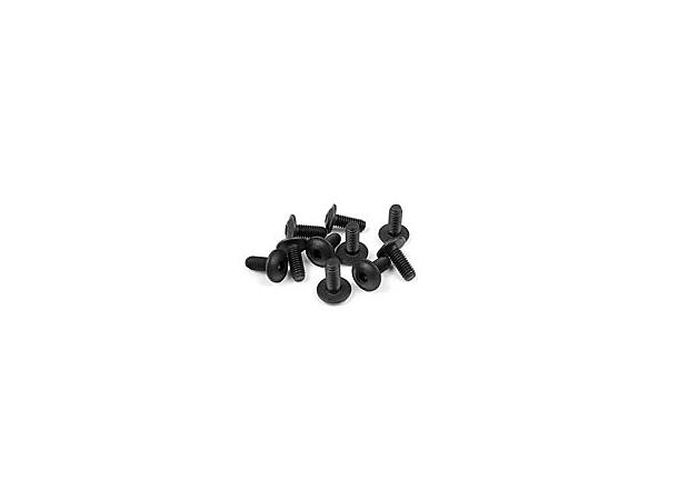 Hex Screw Flanged SH M4x10 (10) XR-911410