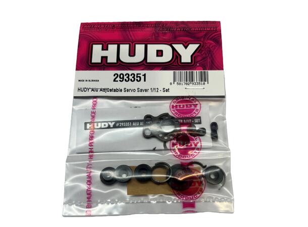 Hudy Alu Adjust Servo Saver 1/12 Set