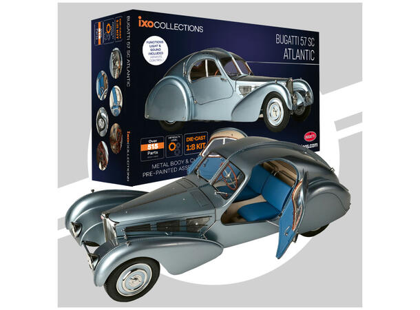 IXO Bugatti Atlantic 57SC  1:8 56,8 cm lang