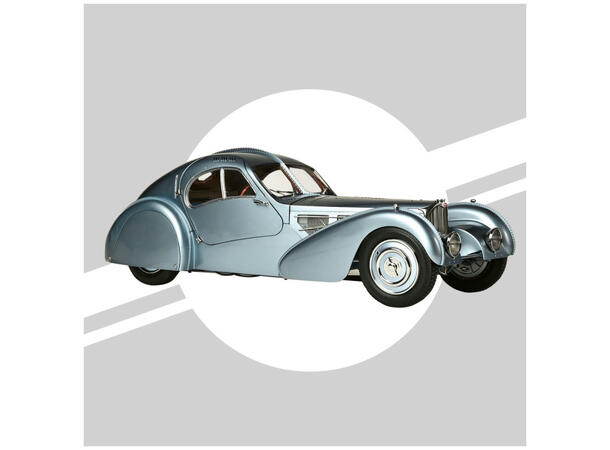 IXO Bugatti Atlantic 57SC  1:8 56,8 cm lang
