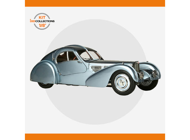 IXO Bugatti Atlantic 57SC  1:8 56,8 cm lang