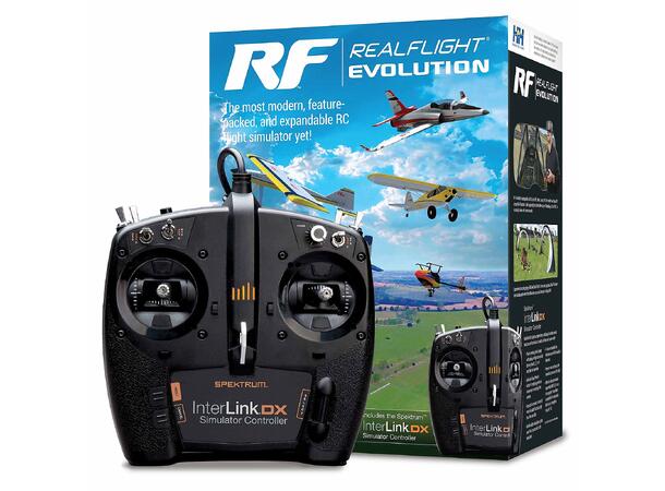 RealFlight Evolution Flysimulator m/kontroller