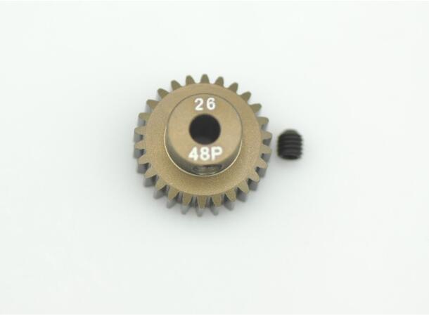 SER- Motor-pinion alu hard  48P / 26T SER-120164