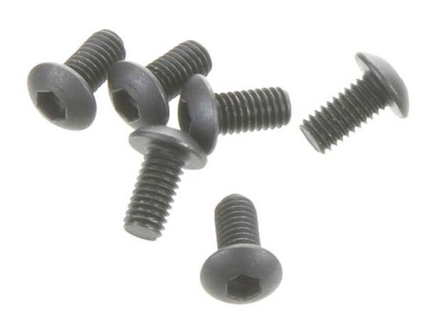 Skrue Unbrako 3x6mm knappehode (X) 6 stk