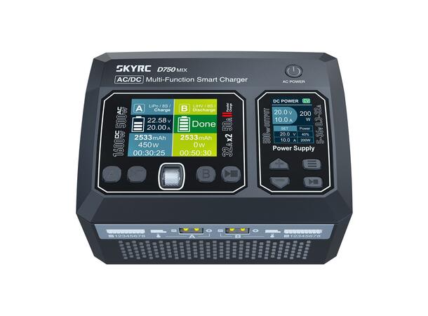 SkyRC D750 MIX 2x500W AC/DC 1-8S