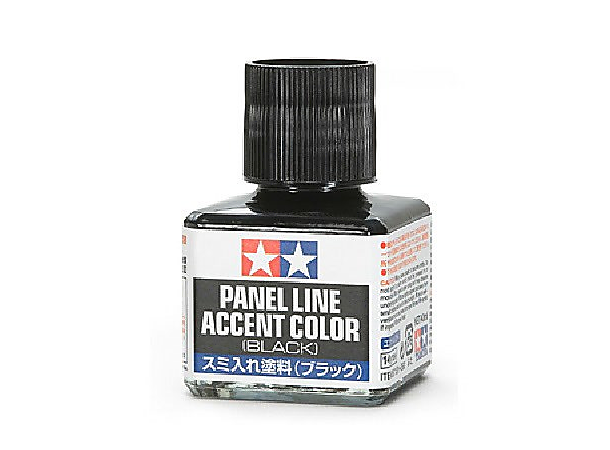 Tamiya panel accent color black