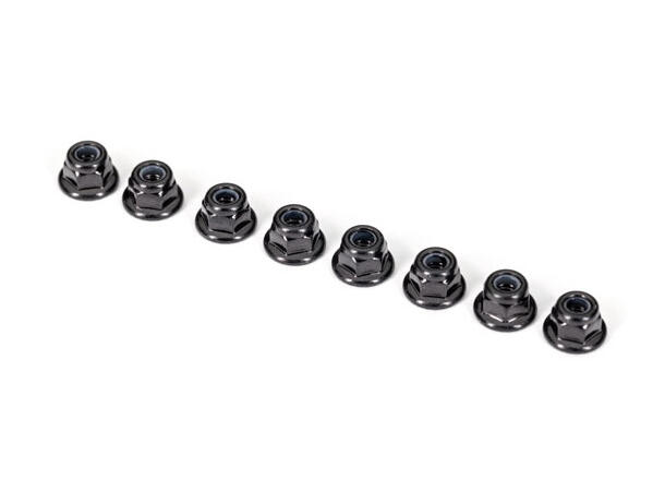 Traxxas Mutter 3mm Flanged  8stk  (X) Sorte