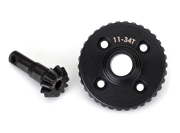 Traxxas Ring Gear and Diff. Pinion 11/34T  CNC    TRX-4