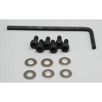 Traxxas Skrue unbrako 3x8mm  6 stk (for 2,5mm nøkkel)