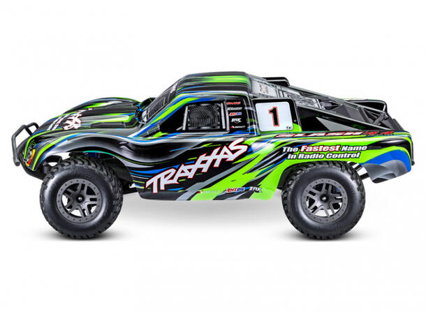 Traxxas Slash 4x4 BL-2S VXL 1/10 RTR Grønn 1/10 skala