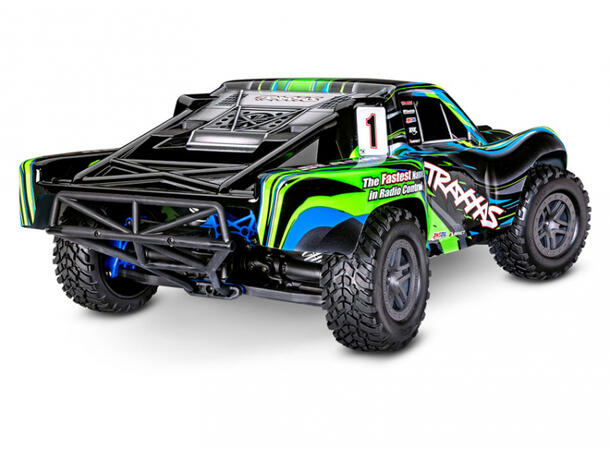 Traxxas Slash 4x4 BL-2S VXL 1/10 RTR Grønn 1/10 skala