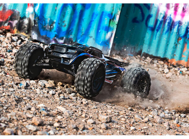 Traxxas Sledge 1/8 Truck 6s RTR Blå 1/8 skala