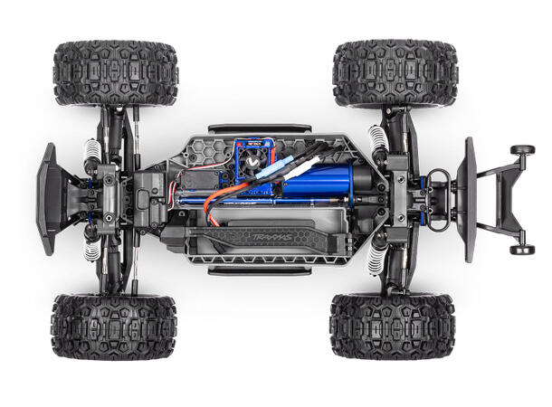 Traxxas Stampede 4X4 VXL HD RTR TSM Børsteløs u/batteri,lader 1/!0 skala
