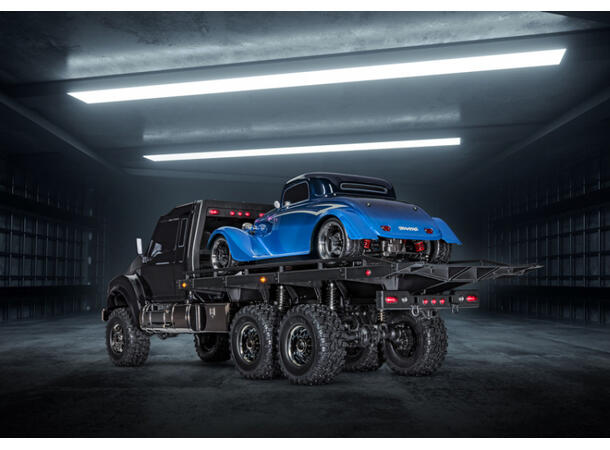 Traxxas TRX-6 Ultimate Hauler 6x6 Sort RTR Krever batteri og lader